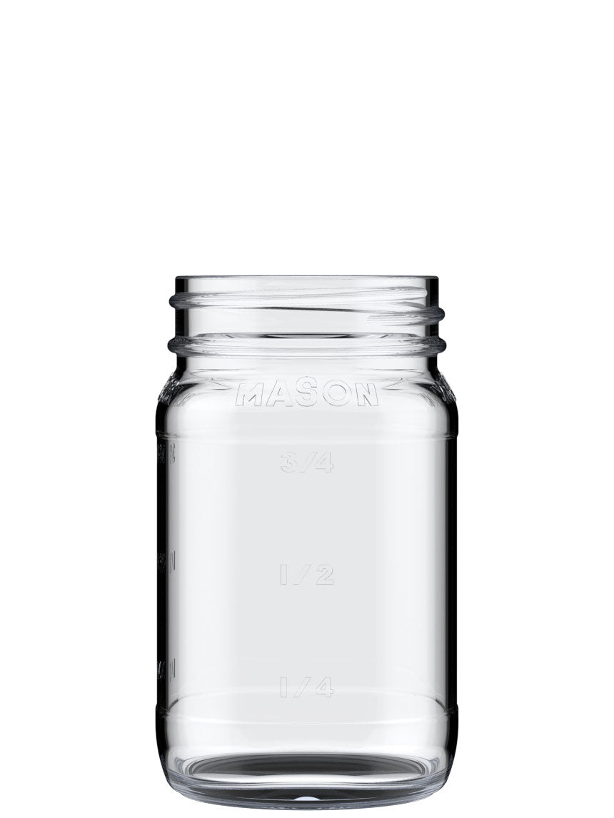 16oz Mason Jar Flint - Full Jar