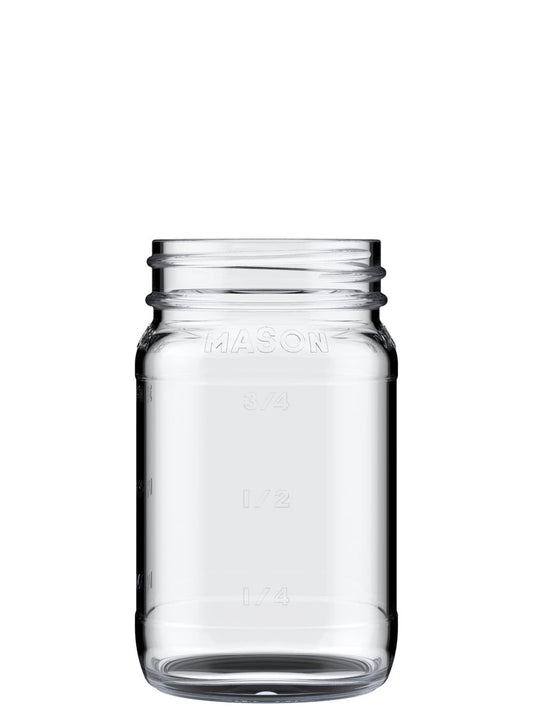 16oz Mason Jar Flint - Full Jar