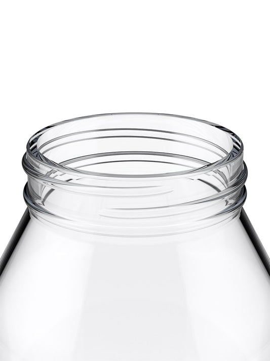 32oz Mayo Jar Flint - Finish Close-Up