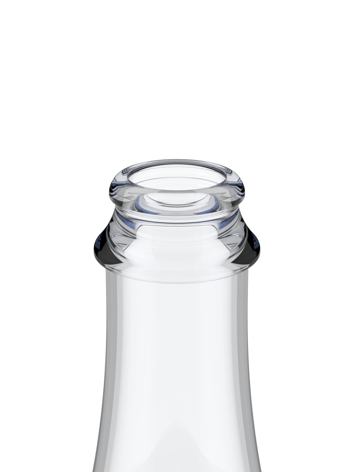 500ml Celebration Flint Finish Shot Close Up