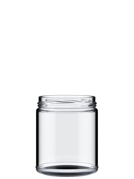 9oz Refrigerator Flint Glass Jar Full Jar