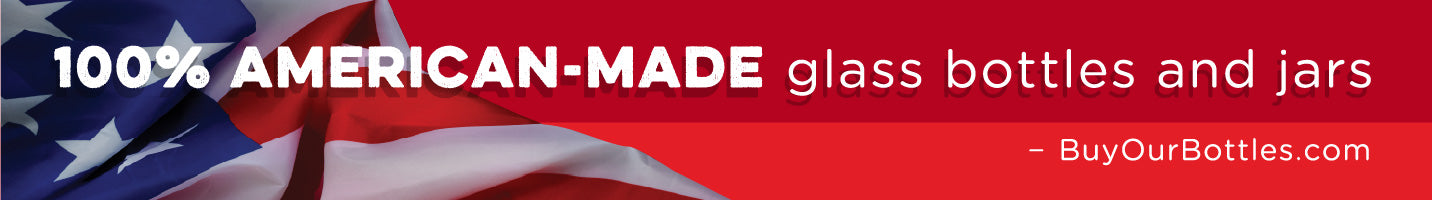 100 percent American-Made glass bottles and Jars - Buyourbottles.com