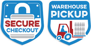 Secure Checkout and Warehouse Pickup